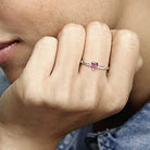 PANDORA Damen-Ringe 925 Sterlingsilber mit '- Ringgröße 54 (17.2) 196574CZRMX-54