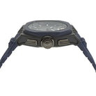 Versace V‑Legend Chronograph Ökokeramik Blau/Schwarz VE9L00224