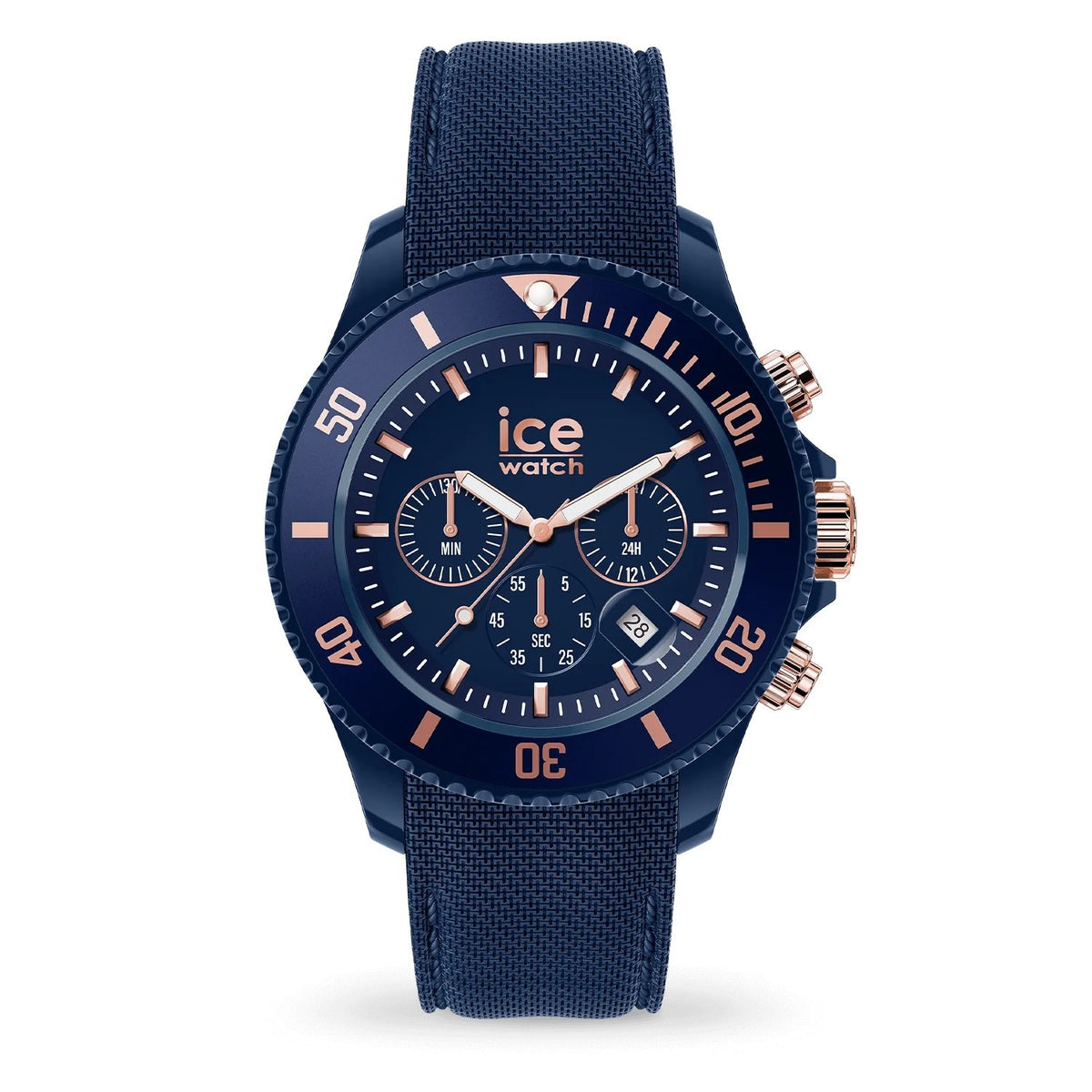 Ice-Watch  Armbanduhr  ICE chrono - Dark blue Rose-Gold - Large - CH 020621