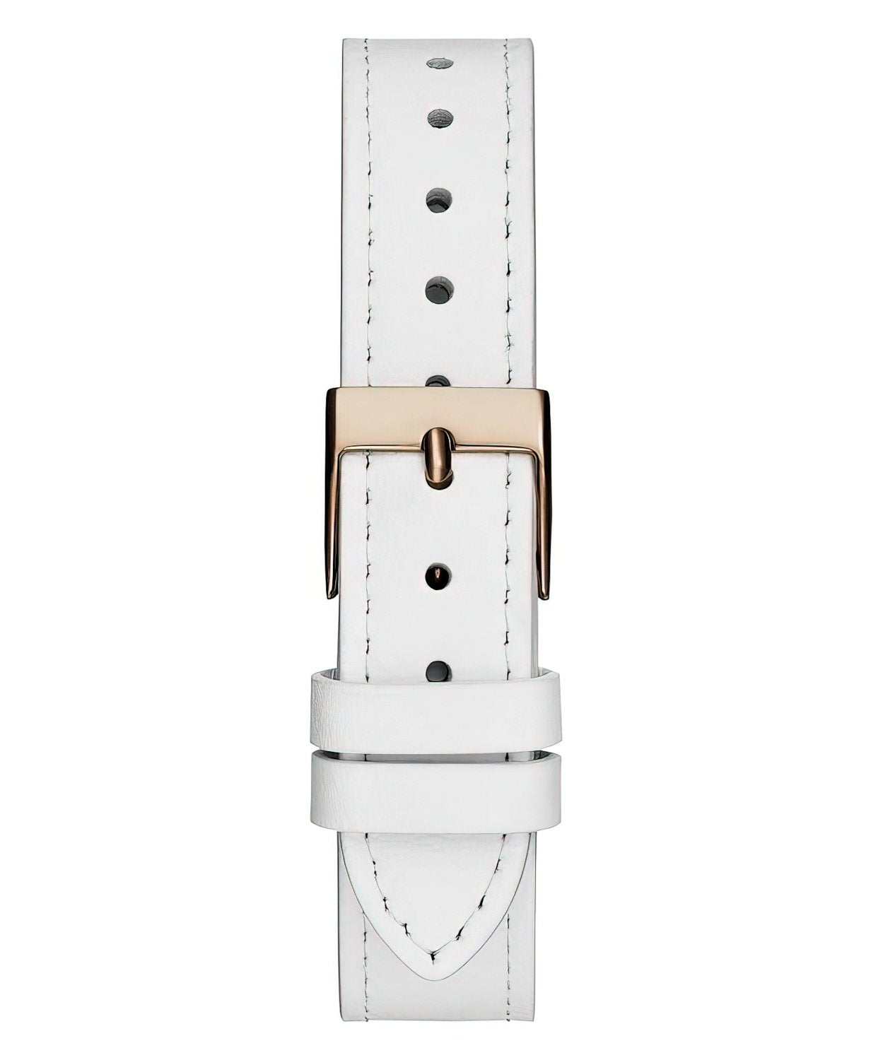 GUESS Damen Armbanduhr CHARMED in Weiß & Roségold-Ton GW0684L4