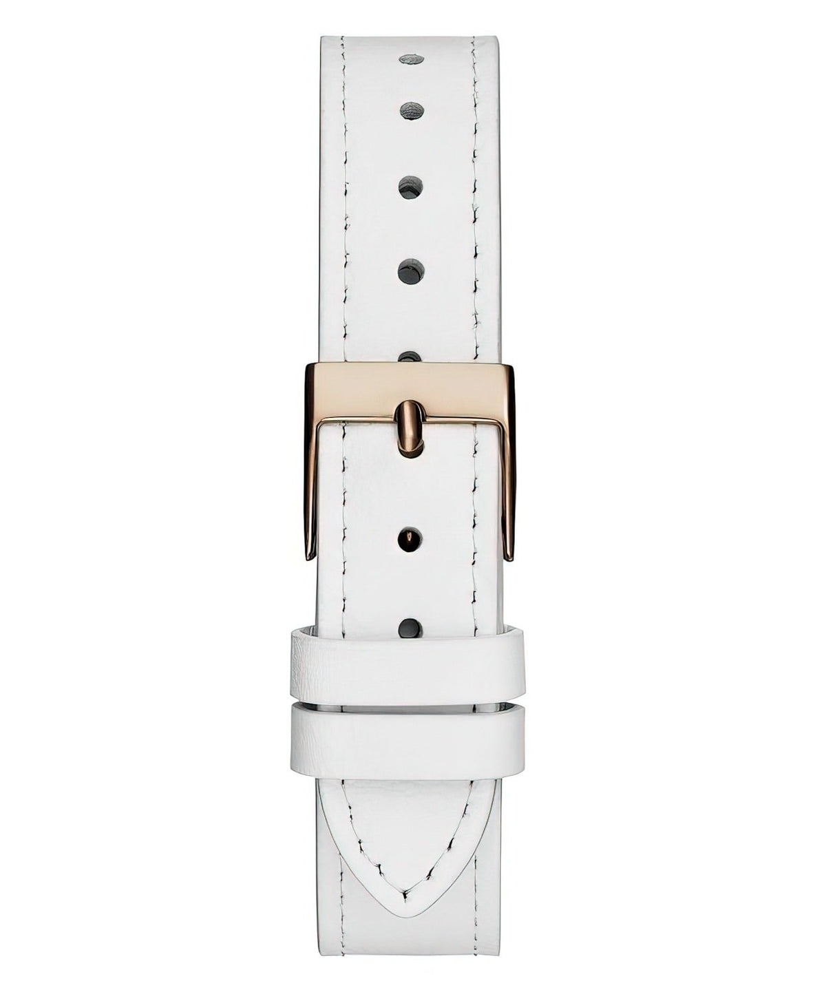 GUESS Damen Armbanduhr CHARMED in Weiß & Roségold-Ton GW0684L4