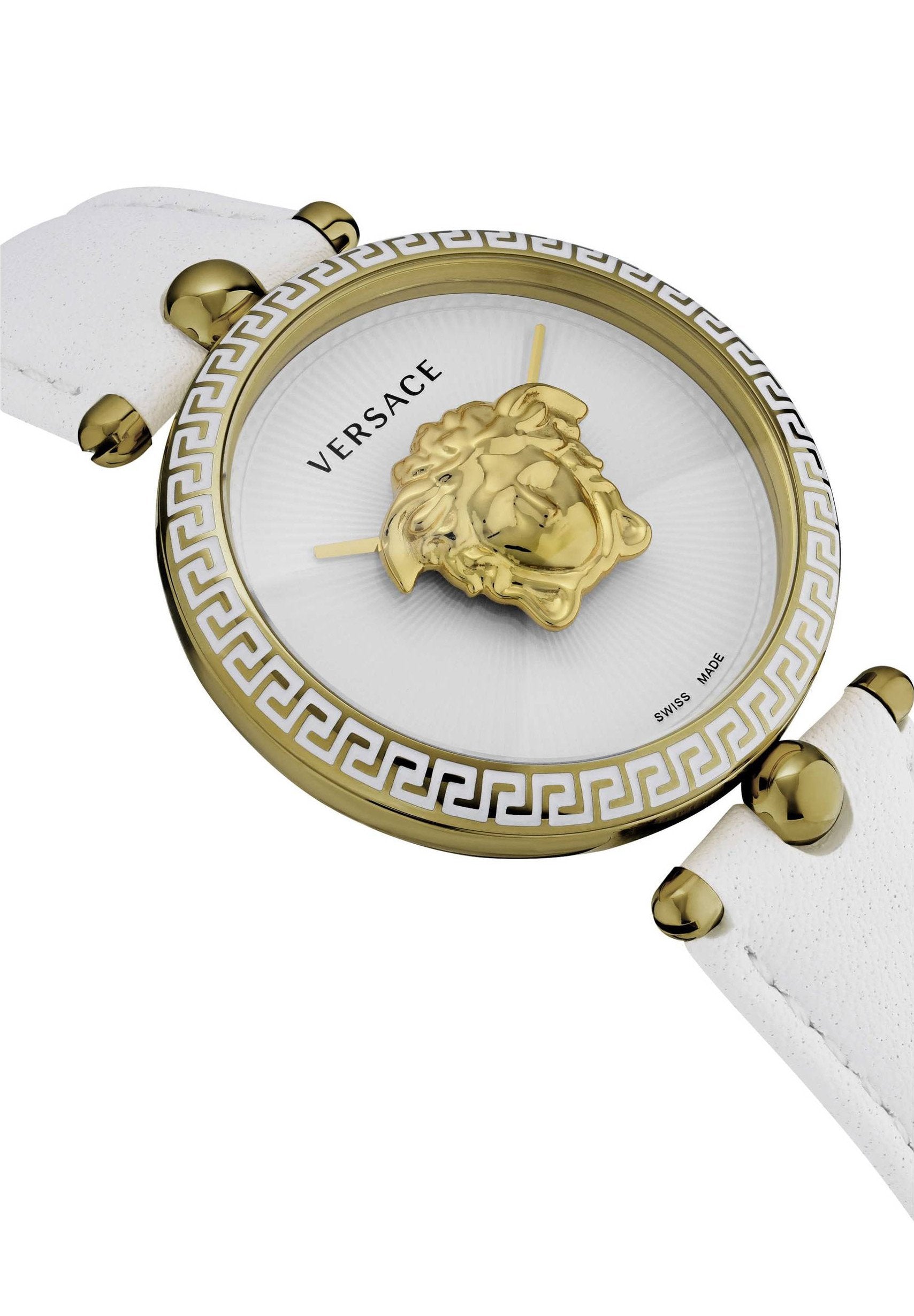 Versace Damen Armbanduhr PALAZZO 39 mm Armband weiß VECO020 22
