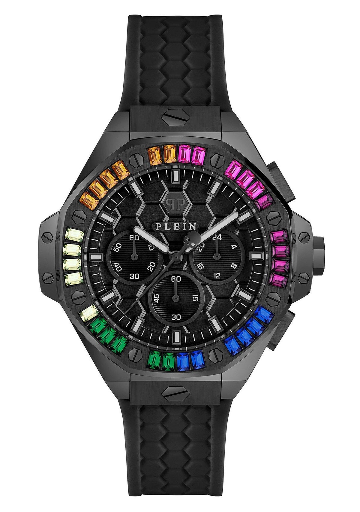 Philipp Plein Armbanduhr Unisex Chrono Royal Schwarz PWPSA0724