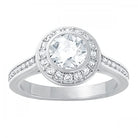 Swarovski Ring Damen Nirvana Weiß Silberfarben Größe 52 1081949