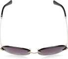 Bulgari Damen 0BV6101B 20148G 61 Sonnenbrille, Gold (Pink Gold/Greygradient)