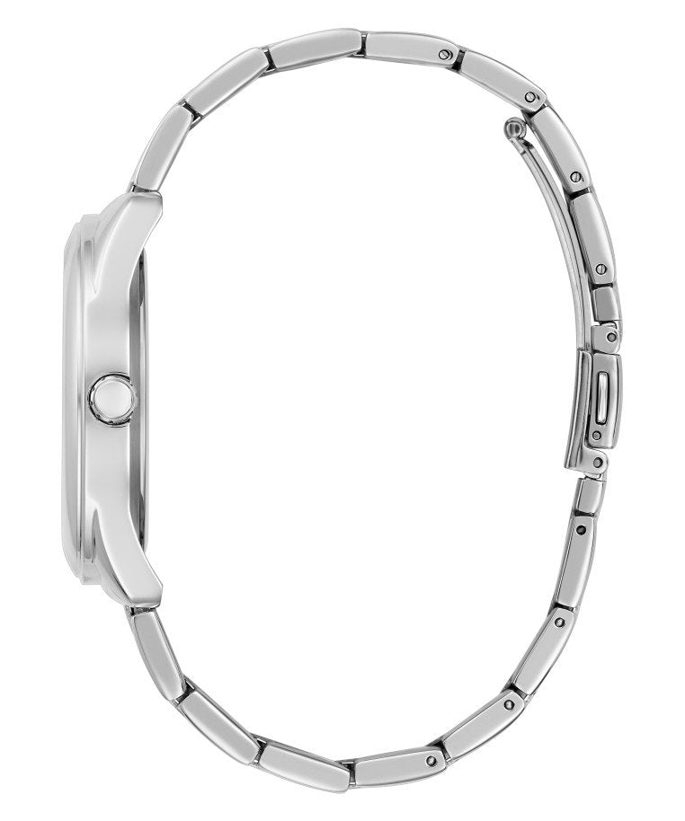 Guess Damen Armbanduhr Cubed silber 40 mm GW0606L1