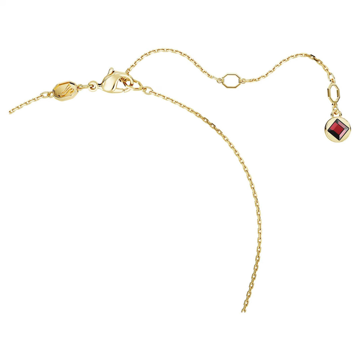 Swarovski Halskette Damen Chinese Zodiac Dragon Gelb Gold‑Tone 5676540