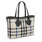 Burberry Damen Henkeltasche Medium Giant Tote in Check Lichen Beige 81214871