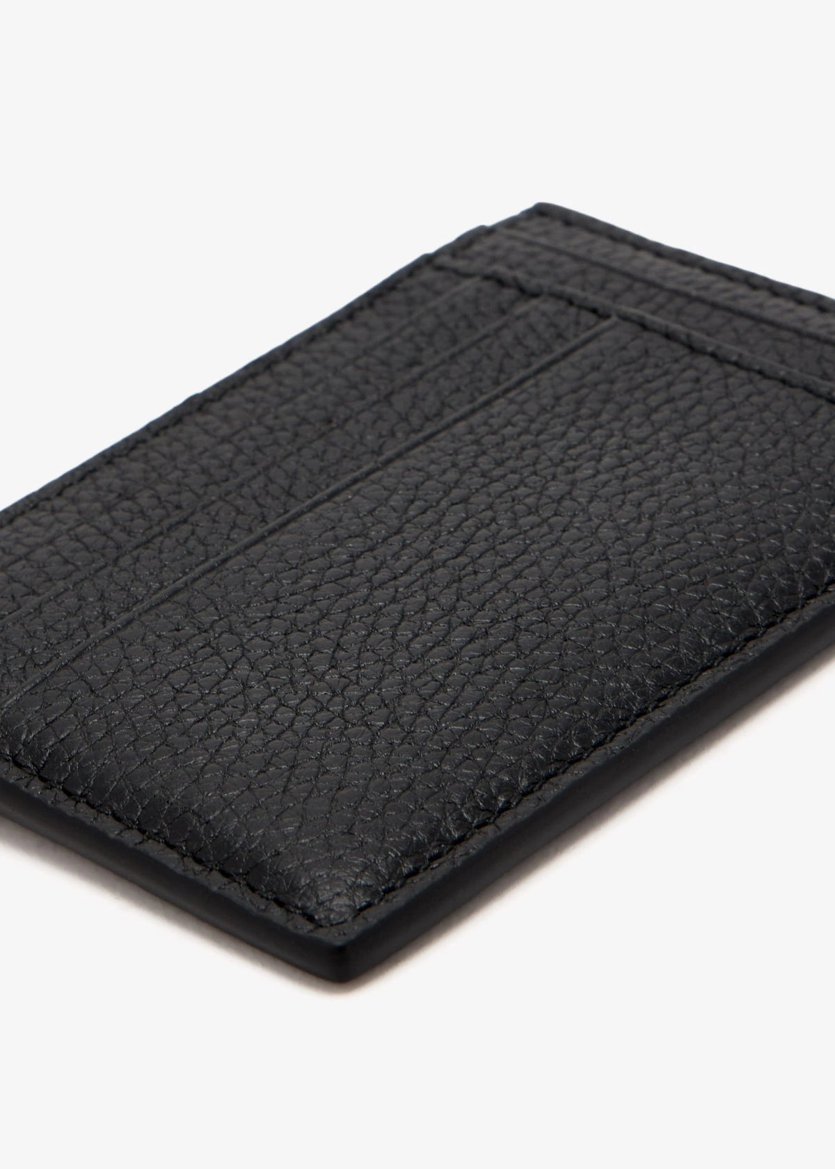 Gucci Kartenetui Unisex Gucci Maxi GG Card Case Schwarz Leder 812681AABY01000