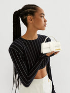 Jacquemus Tasche Unisex Le Bambino Weiß 213BA006-3000-100