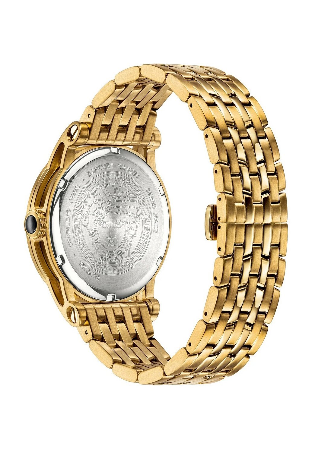 Versace Palazzo Empire Schweizer Herrenuhr Gold Stahl 43mm VERD008 19