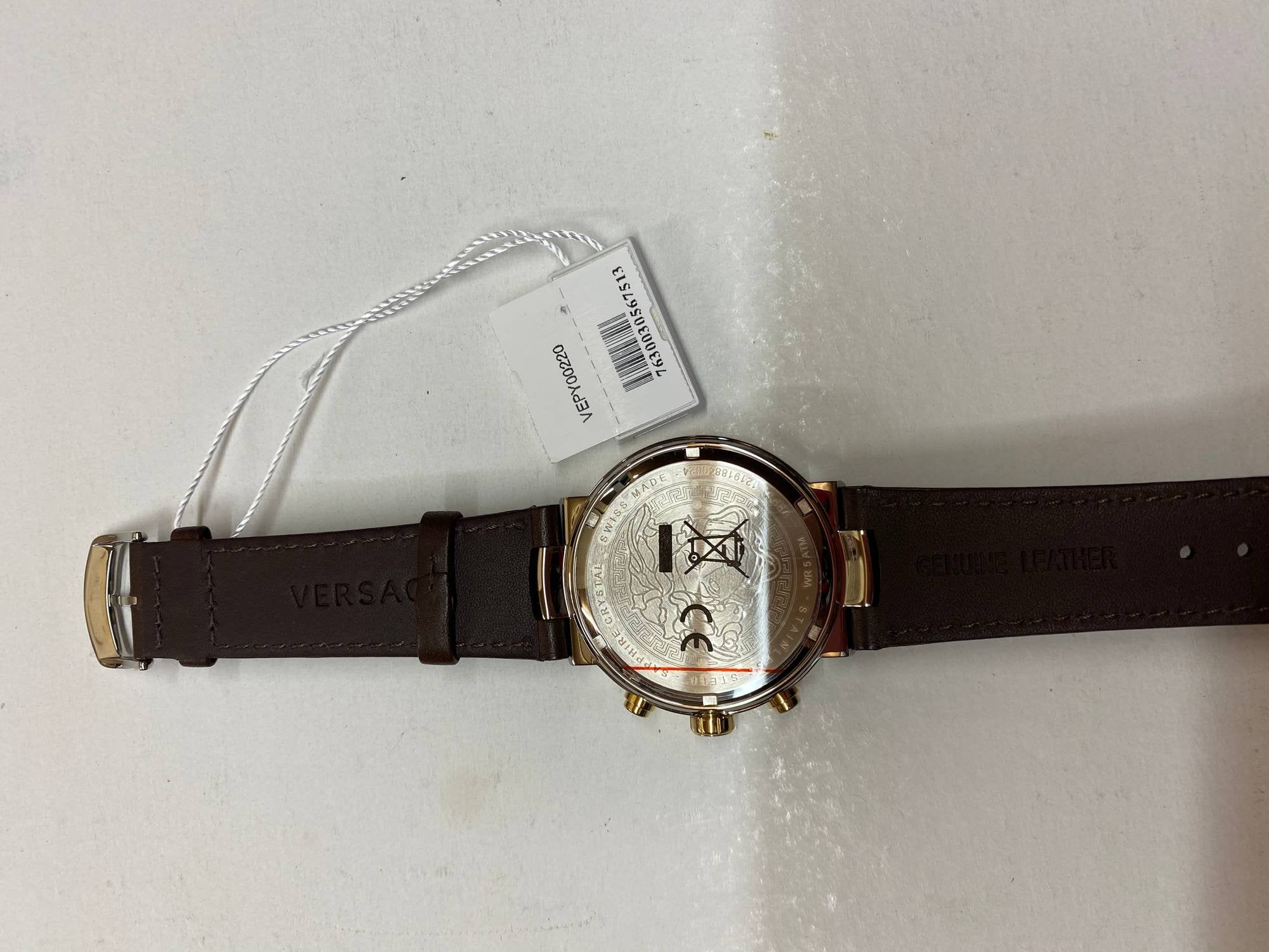 Versace Herrenuhr Chronograph Urban Mystique 43mm VEPY00220