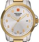 Swiss Alpine Military Herren Armbanduhr 40 mm Armband Edelstahl 7011.1142