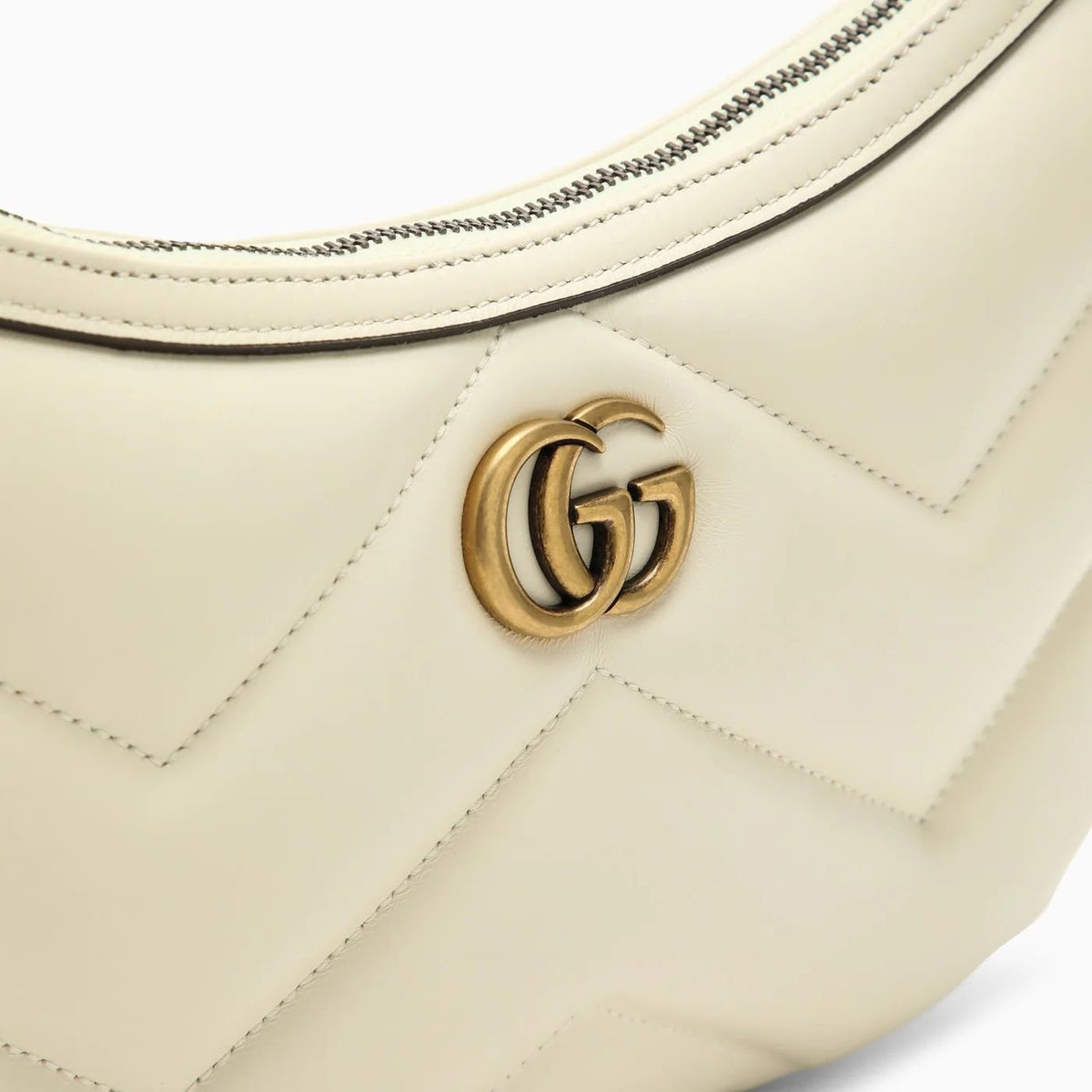 Gucci Schultertasche Unisex GG Marmont Small Weiß 777263-AAC74-9206