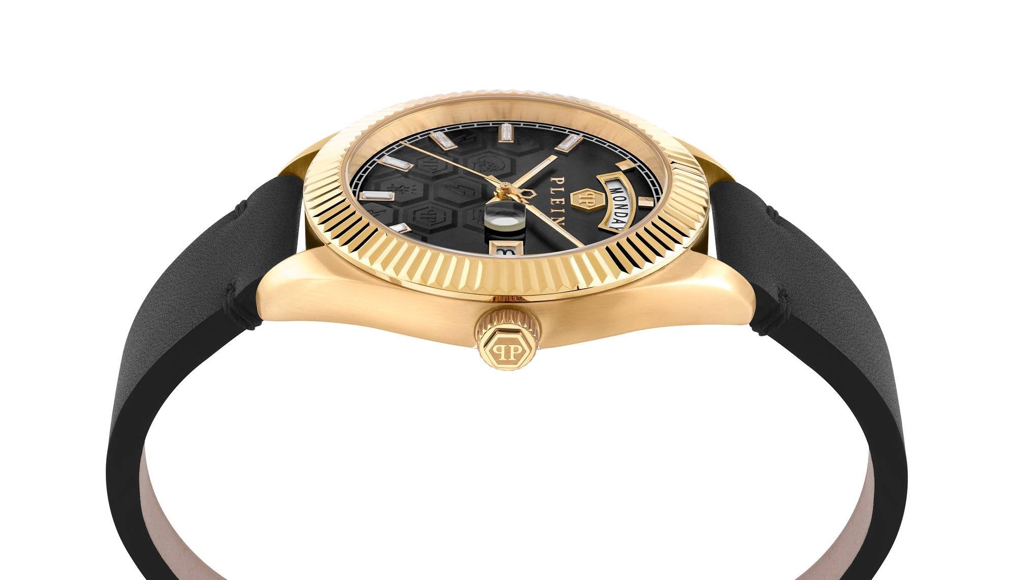 Philipp Plein Herrenuhr Date Superlative