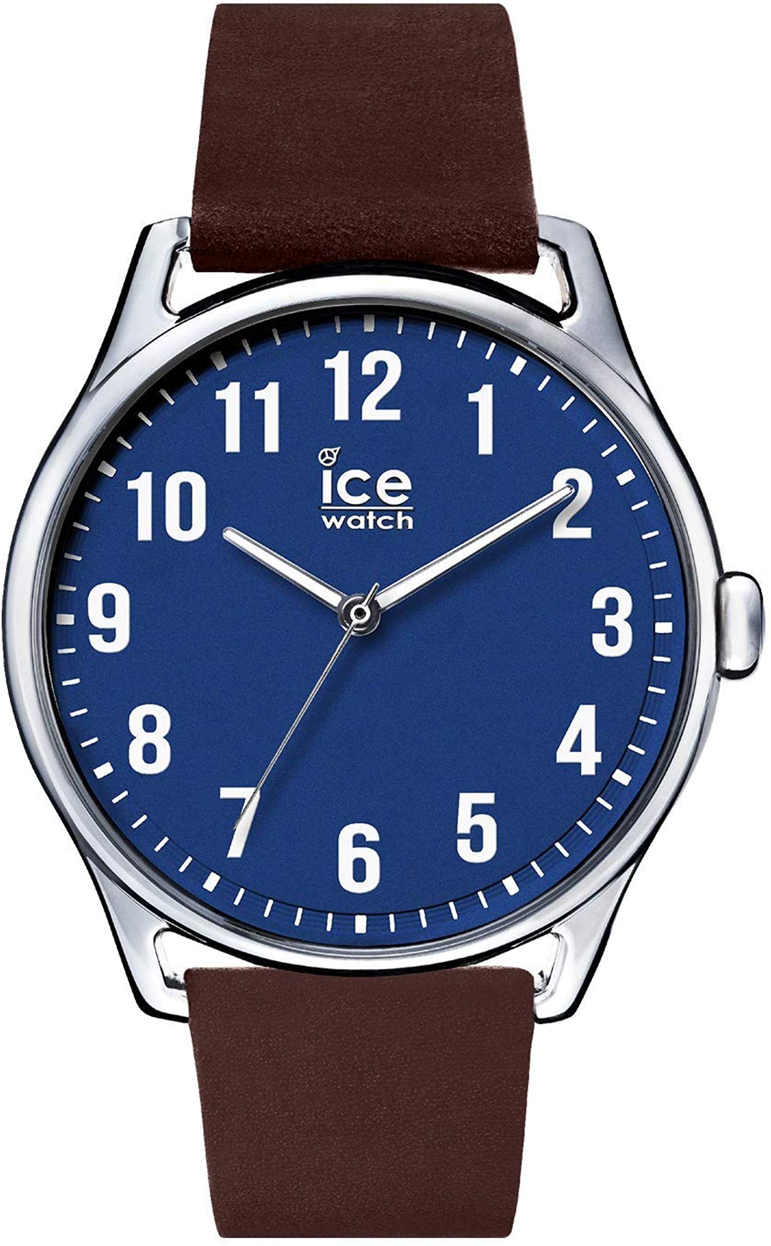 IceIce-Watch - ICE time Brown Blue - Men's wristwatch with leather strap - 013048 (Large)