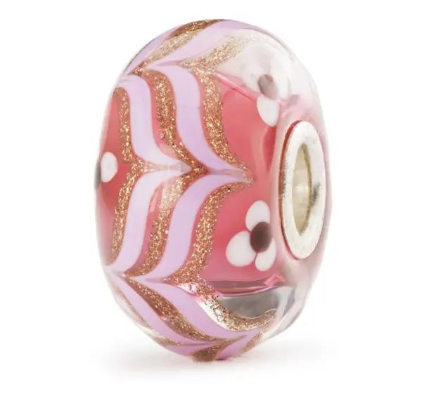 Trollbeads Pfad aus Blüten Pink TGLBE-20408