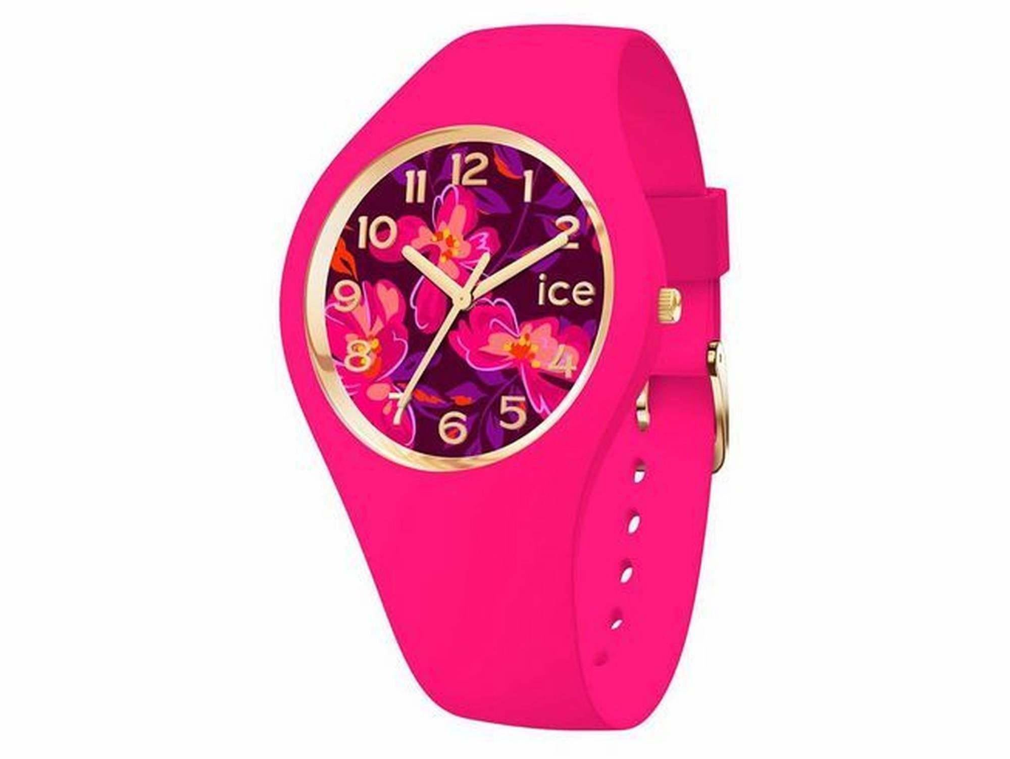 Ice-Watch Damenuhr ICE flower Fuschia blossom Pink 021738