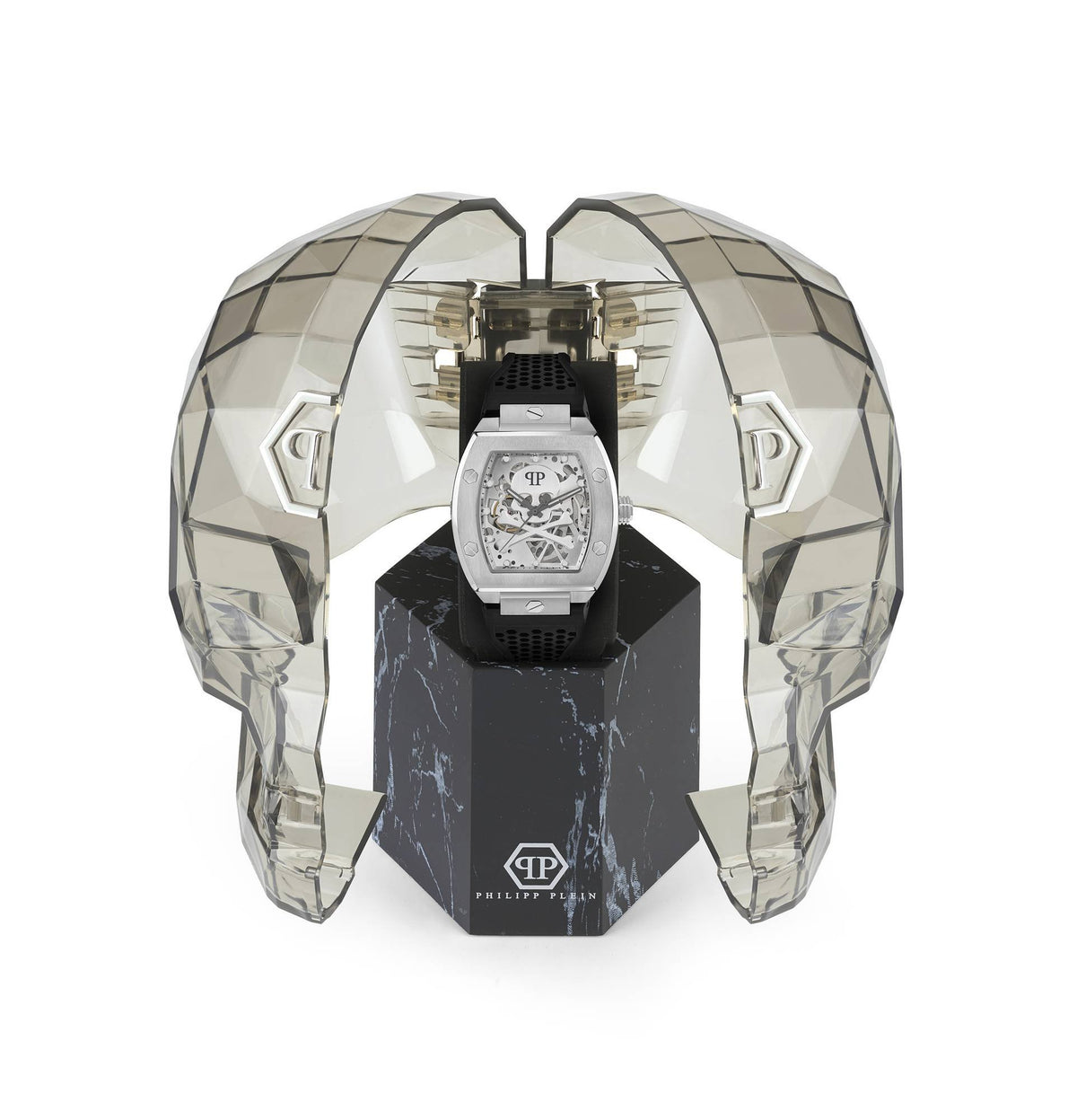Philipp Plein Automatik Herrenuhr The $keleton