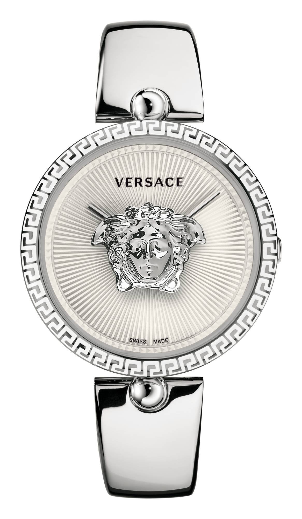 Versace Damenuhr Palazzo Empire Silber Edelstahlgehäuse 39mm VCO090017