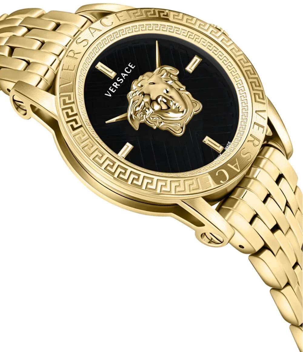Versace Herren Quarzuhr V-Code Restyling Gold VESN00922