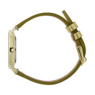  Ice-Watch - City Sparkling - Metal Gold - Gold Damenuhr mit Lederarmband - 015084 (Extra Small)