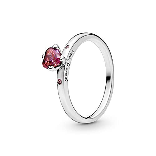 PANDORA Damen-Ringe 925 Sterlingsilber mit '- Ringgröße 56 (17.8) 196574CZRMX-56
