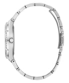 Guess Damen Armbanduhr Allara Multifunktion skeleton Silber GW0604L1