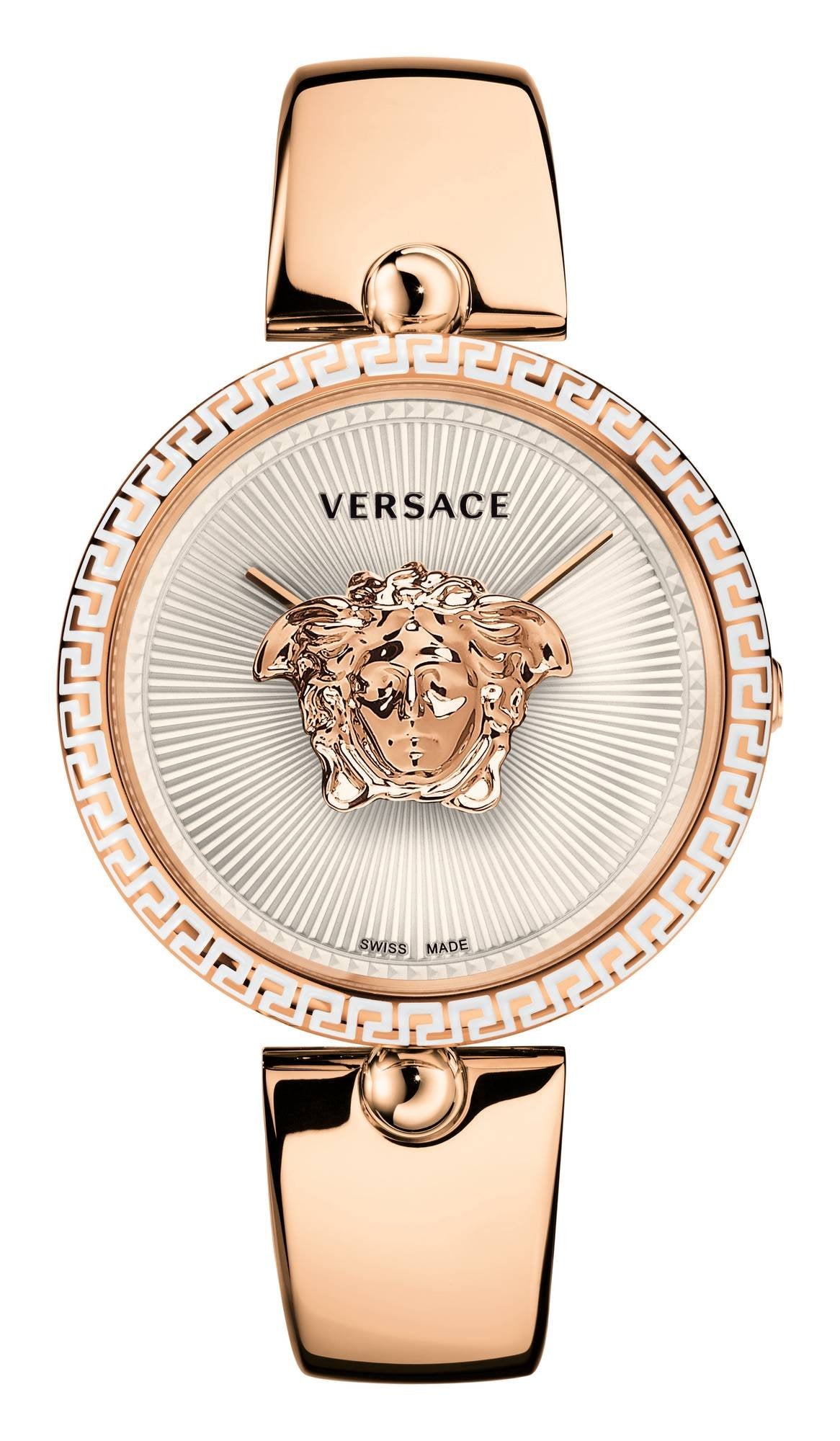 Versace Damenuhr Palazzo Empire Rose Gold Edelstahl 39mm VCO110017