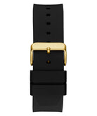 Guess Armbanduhr Herren Mens Black Gold Tone Analog Watch Bicolor GW0790G1