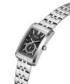 Guess Armbanduhr Damen/Unisex Hugh Schwarz Silber GW1125G1