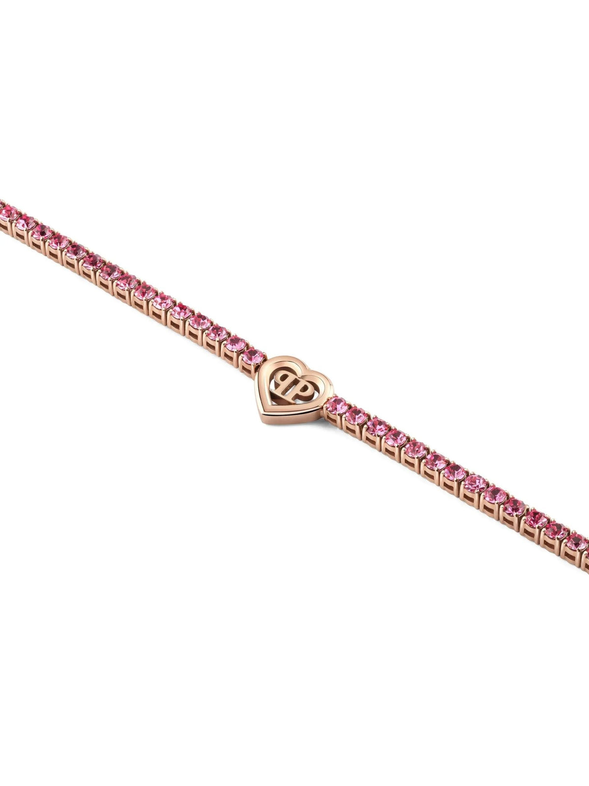 Philipp Plein Damen Armband PLEIN TENNIS ROYAL Rosa Gold PJSEA14BU