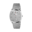 Gucci Uhr Herren Grip Silber 596512 I1600 8504