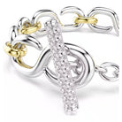 Swarovski Armband Unisex DexteraRundschliff T Verschluss Weiss M 5741797