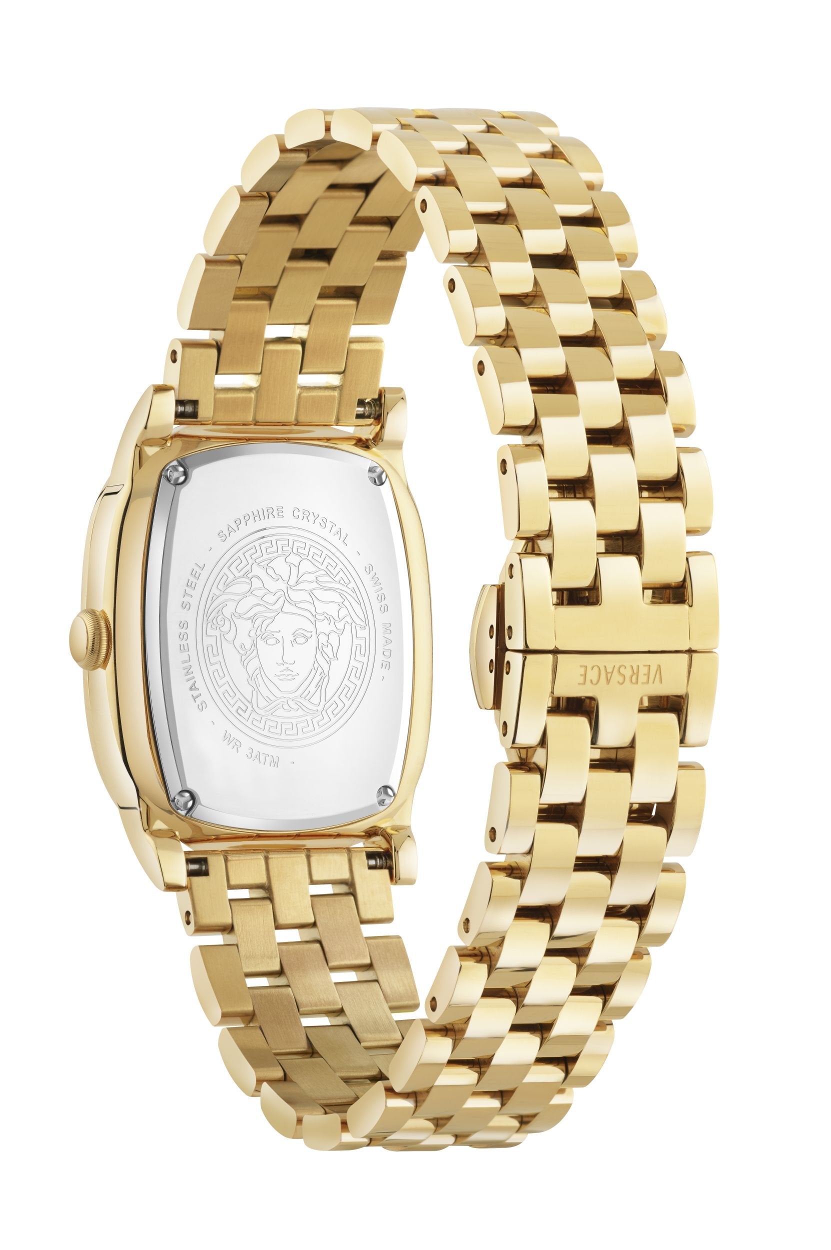 Versace Armbanduhr Damen Greca Couture Weiss VE1B01525