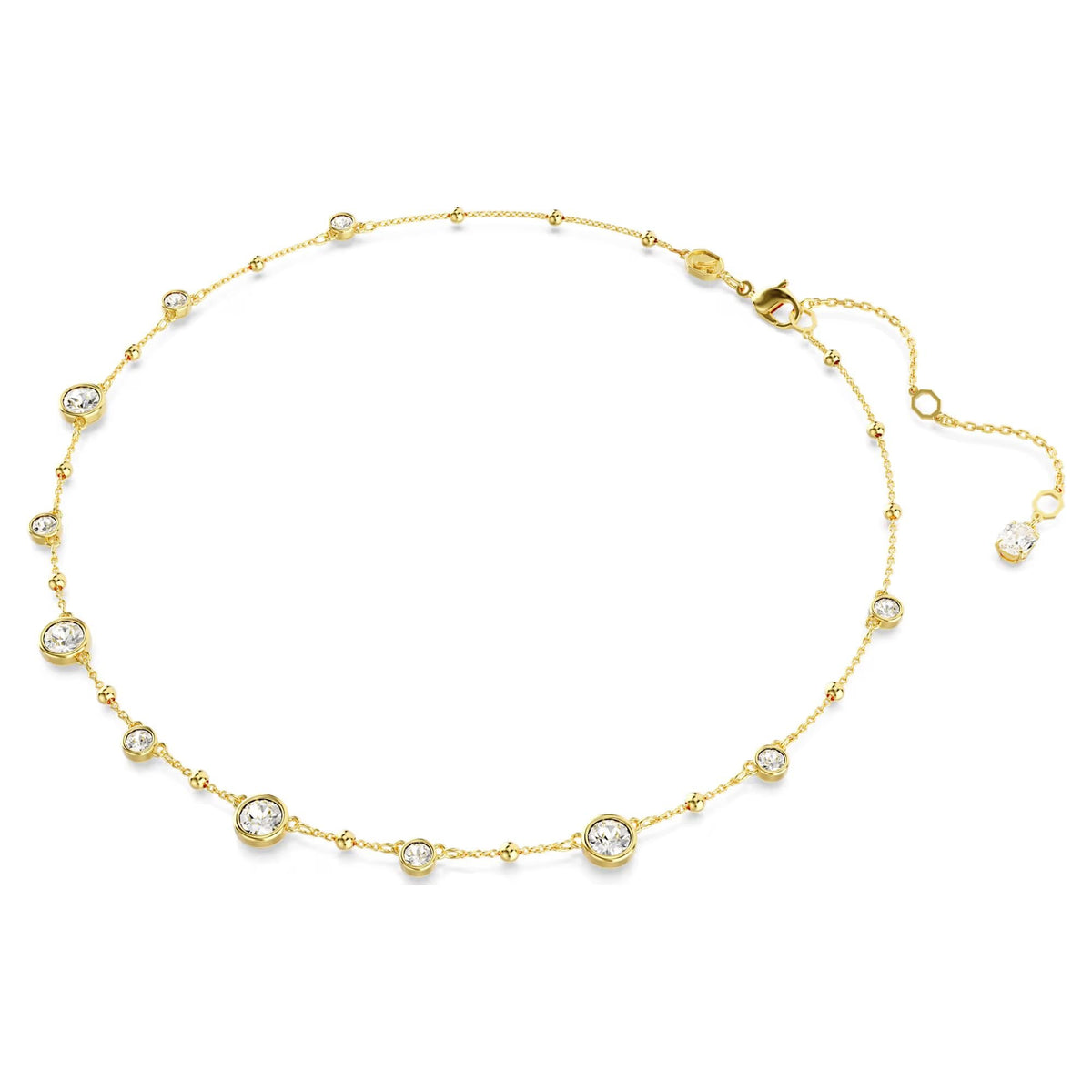Swarovski Halskette Damen Imber all around weiß goldfarben 5680090