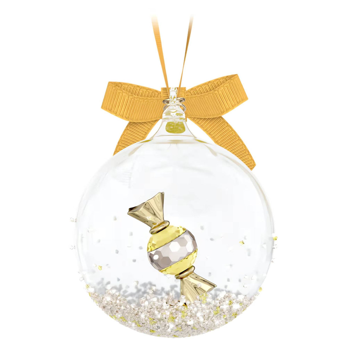 Swarovski Holiday Cheers Dulcis Weihnachtskugel gelb 5688315