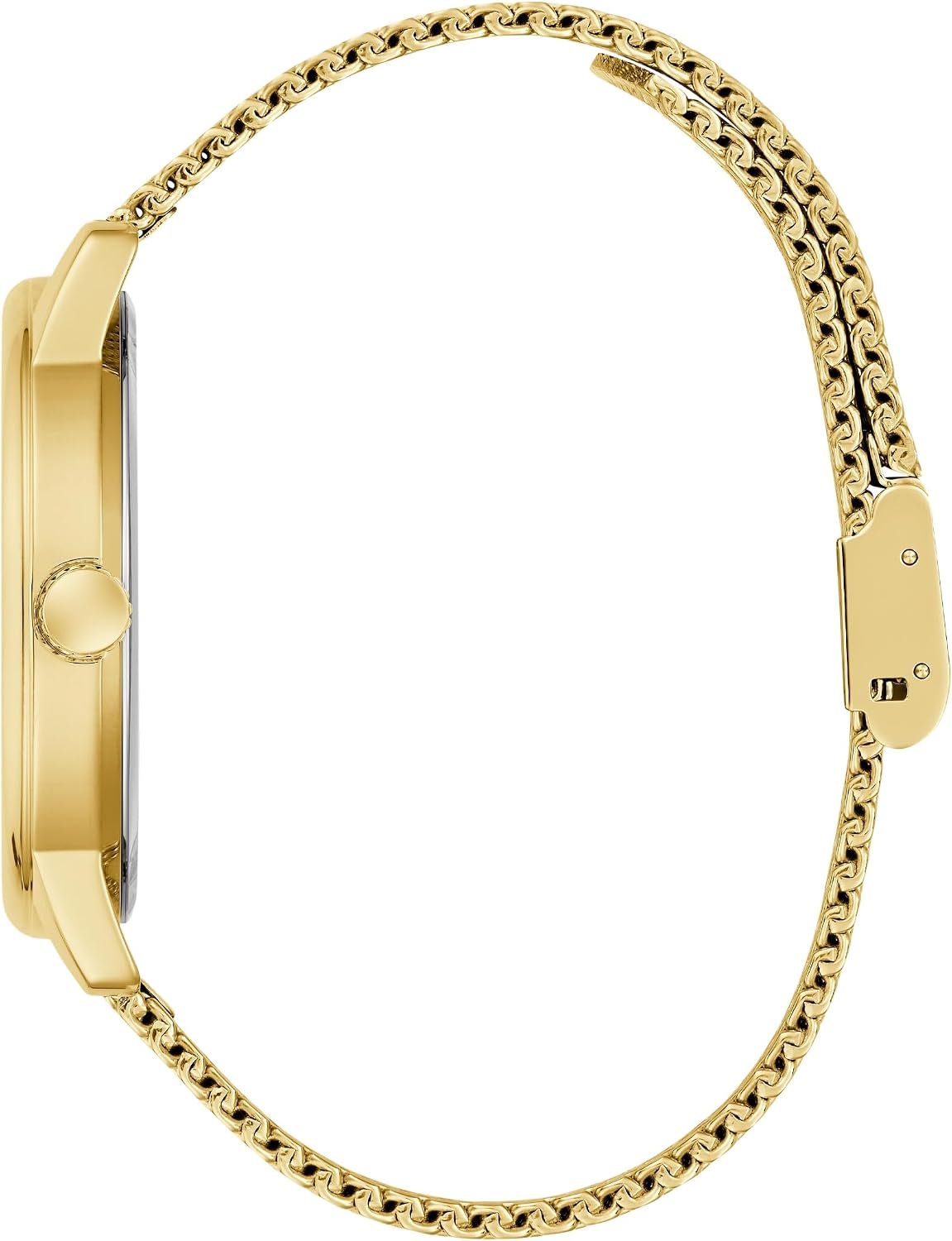 Guess Uhr Unisex Classic Watch Analog Watch Gold GW0974G2