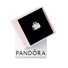 PANDORA Schmuck Rosa Reisetasche Sterling Silber Charm, Metall Metall Emaille