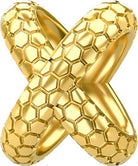 Endless Jewellery Damen Schlangenhaut Eternity Gold Charm 1528