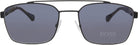 Hugo Boss Boss 1117/s 003/IR MATT BLACK Sunglasses Men's Metal, Standard, 57