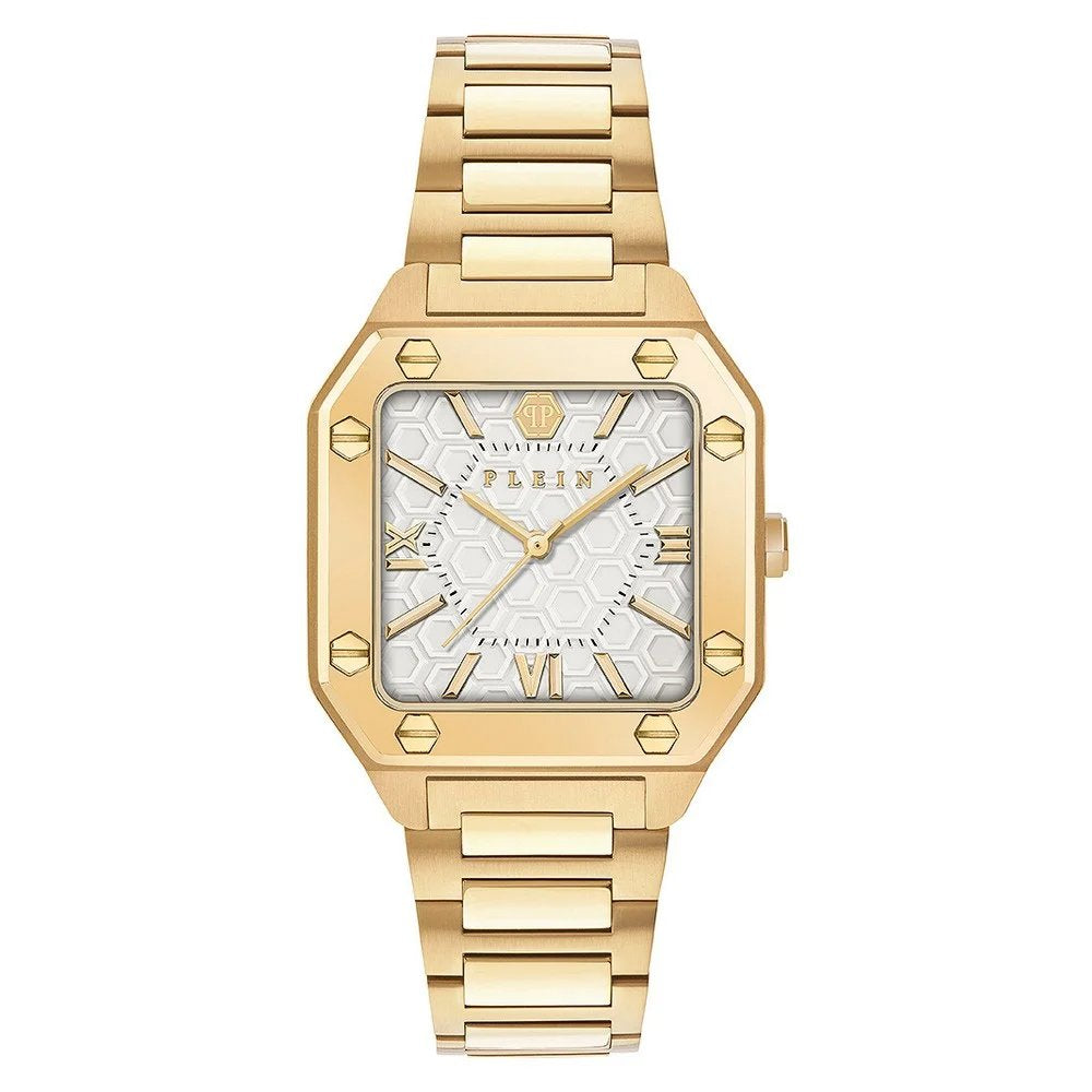 Philipp Plein Damenuhr Plein Edge Goldfarben PWZGA0426