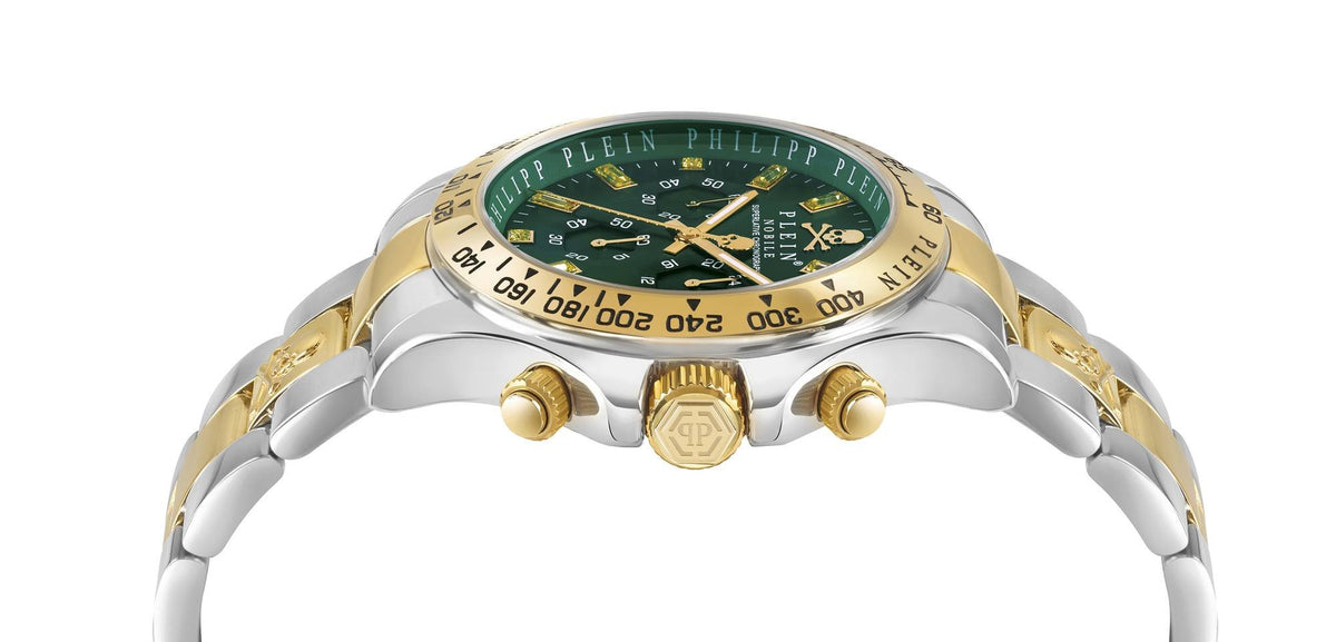 Philipp Plein Herrenuhr Nobile Wonder Silber/Gold