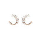 Swarovski MATRIX:OHRSTECKER STUD WHITE/ROS 5692264