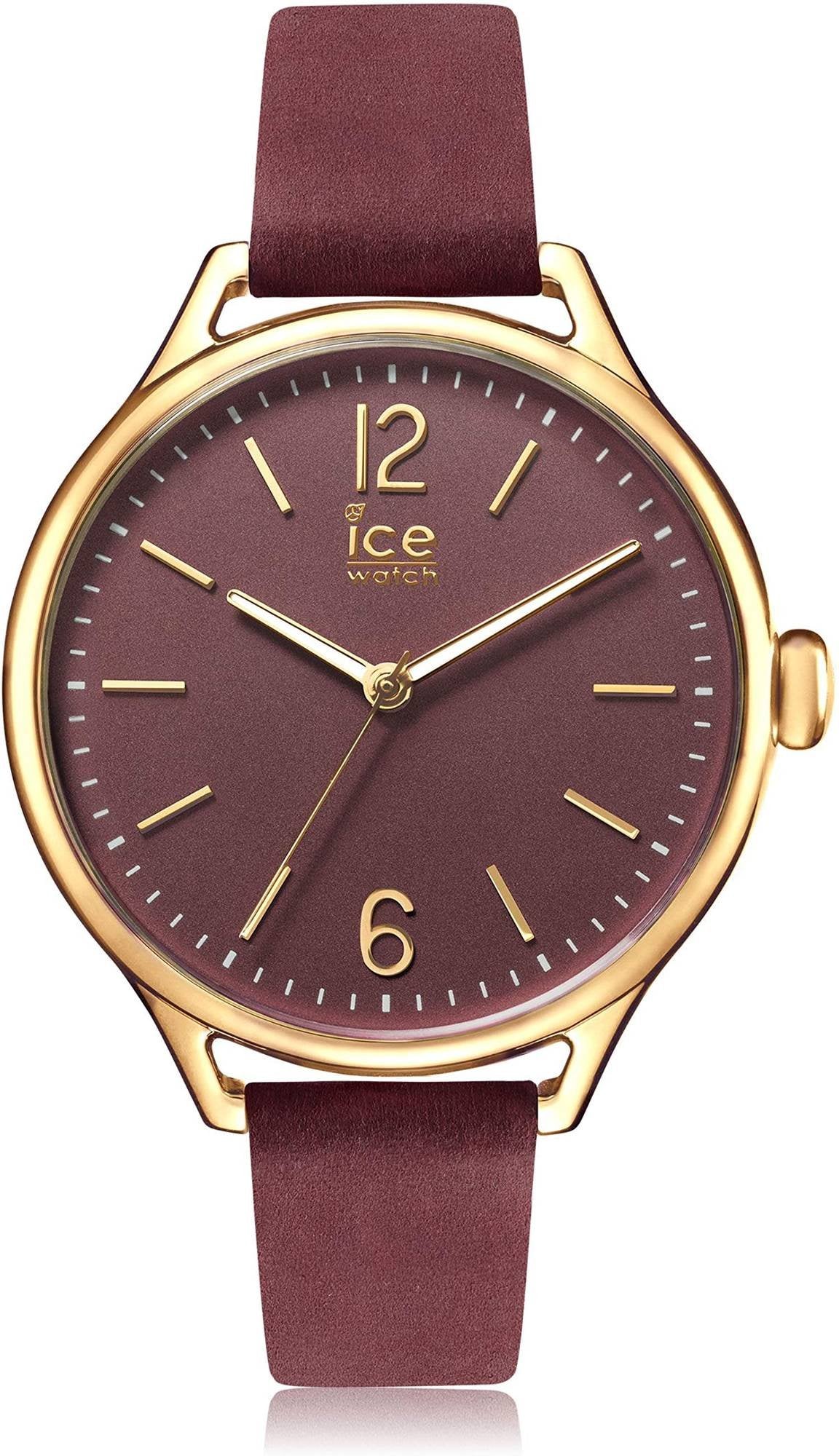 Ice‑Watch Damen Armbanduhr Ice Time Bordeaux 013 063