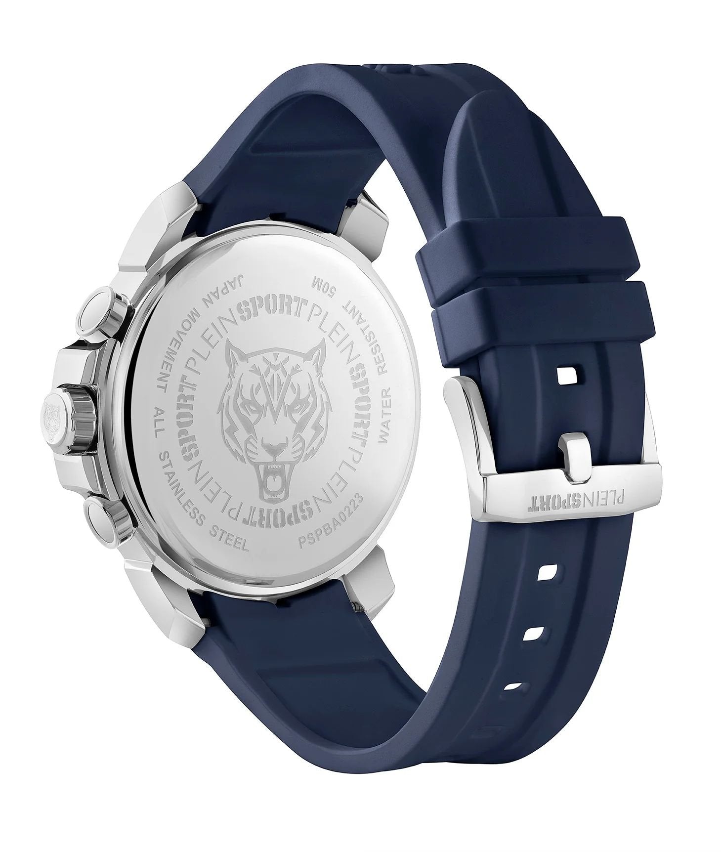 Plein Sport Uhr Herren POWERLIFT PSPBA0223 Blau / Silber