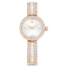 Swarovski Damenuhr Matrix Pearl Bangle Roségold / Weiß 5705406