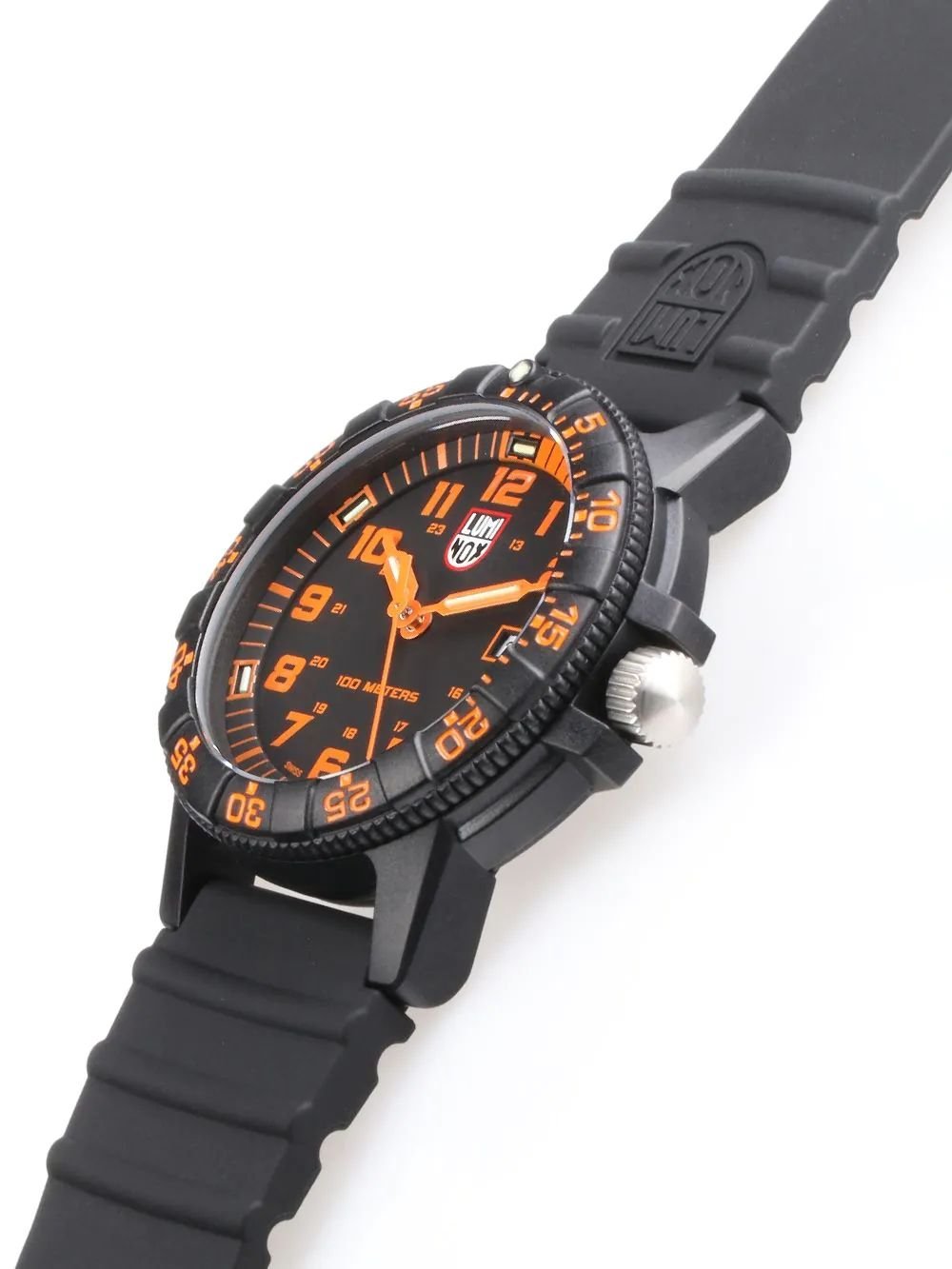 Luminox Herren Armbanduhr Leatherback Sea Turtle Giant Schwarz XS.0329