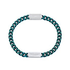 ASTON MARTIN Armband Herren AML ICON Edelstahl Grün/Silber MJIUF5BM5