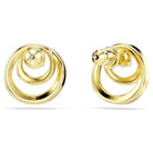 Swarovski Ohrstecker Damen Hyperbola Ohrstecker Rundschliff Weiß Goldlegierungsschicht 5740407